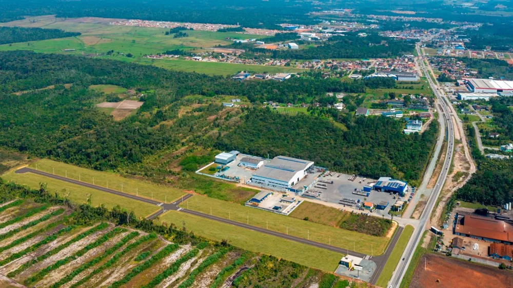 Loteamento planejado com infraestrutura completa em Araquari-SC
